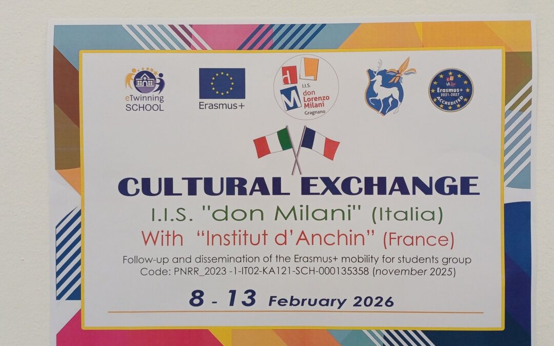 Erasmus, Six élèves de l&rsquo;Institut en Italie !